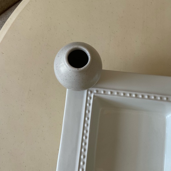 Speckled Bud Vase Platter Decoration 💐 - Picture 6 of 6